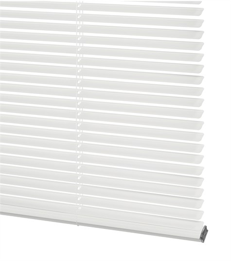 Witte Aluminium Jaloezie 16mm (Snow White 7024)