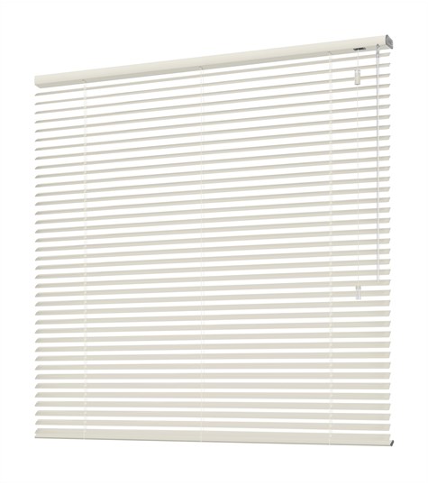 Witte Aluminium Jaloezie 25mm