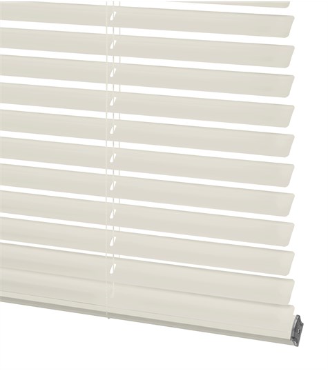 Witte Aluminium Jaloezie 25mm (Off White 7021)