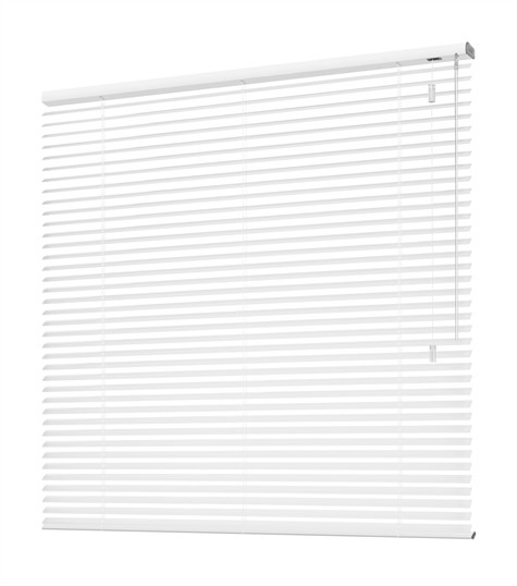 Witte Aluminium Jaloezie 25mm