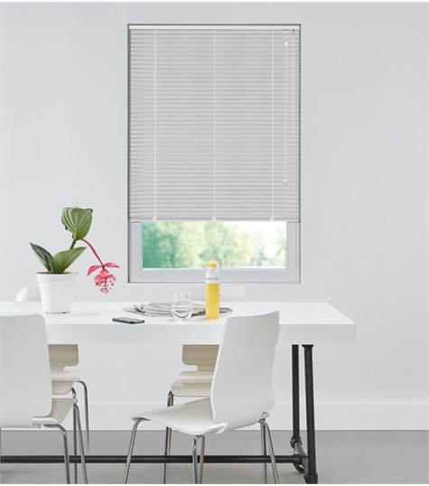 Witte Aluminium Jaloezie 25mm Op Maat (Champagne 7029 7029)