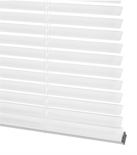Witte Aluminium Jaloezie 25mm (Crisp White 7030 7030)