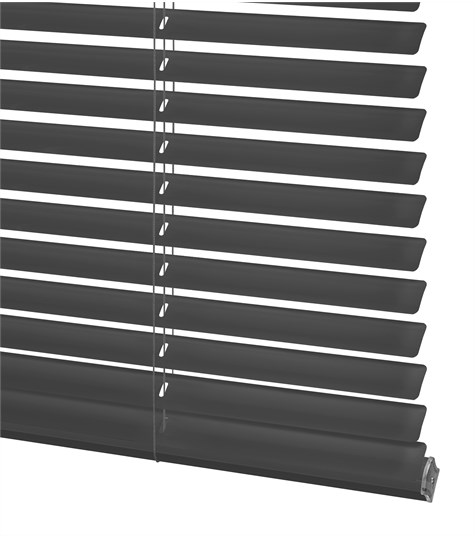 Zwarte Aluminium Jaloezie 25mm (Peppercorn 7206 7206)