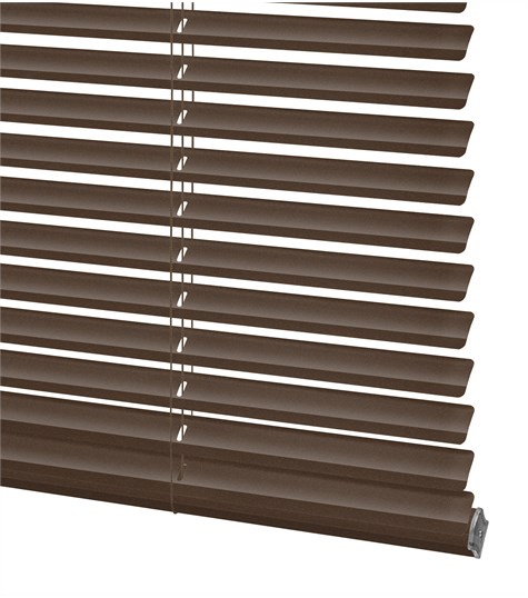 Bruine Aluminium Jaloezie 25mm (Brown Metallic 7402)