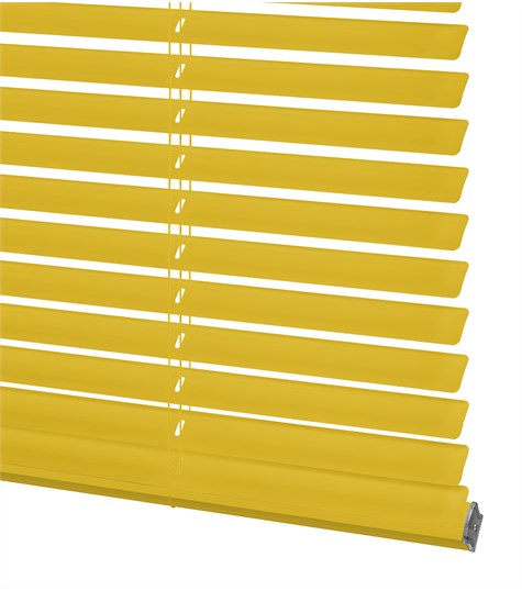 Gele Aluminium Jaloezie 25mm (Warm Yellow 7508)