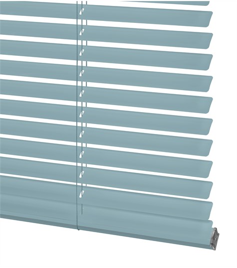 Blauwe Aluminium Jaloezie 25mm (Baby Blue 7713)