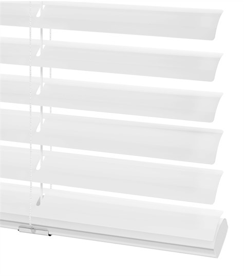 Witte Aluminium Jaloezie 50mm (Snow White 1101)