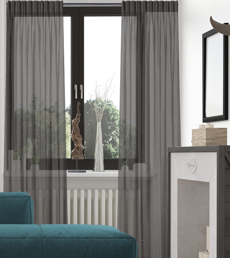 Vitrage - Dubbele Plooi - VE9541 Vitrage - Dubbele Plooi - VE9541