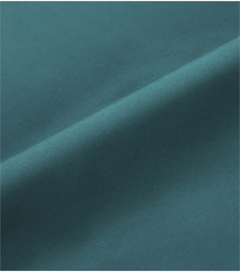 Blauw Gordijn Dubbele Plooi