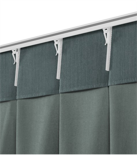 Grijs Gordijn Dubbele Plooi (Shimmer Matt Concrete 221501M 01M)