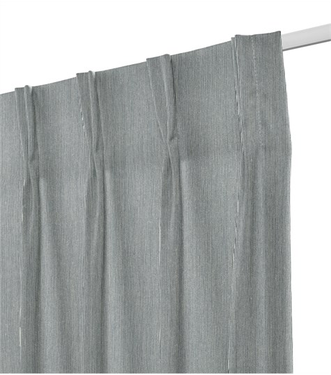 Gordijn Dubbele Plooi (Shimmer Mat Grey 221502M 02M)