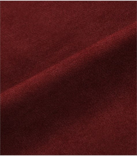 Rood Gordijn Dubbele Plooi
