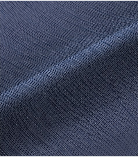 Blauw Gordijn Dubbele Plooi