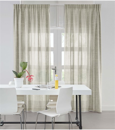 Beige Gordijn Enkele Plooi Op Maat (VLEAG05 VLEAG05)