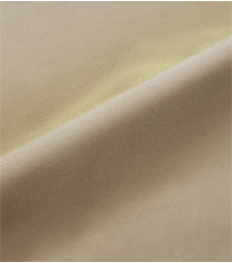 Beige Gordijn Enkele Plooi
