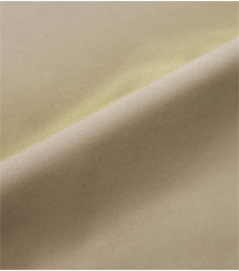 Beige Gordijn Enkele Plooi