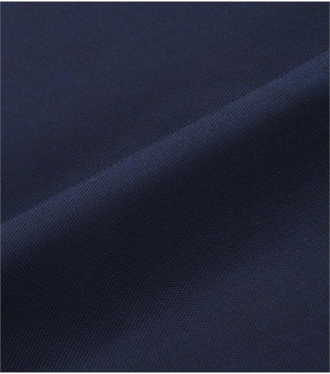 Blauw Gordijn Enkele Plooi
