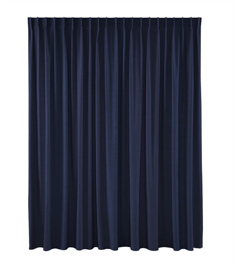 Blauw Gordijn 