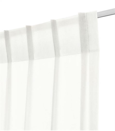Gordijn Enkele Plooi (Voile Colors Wolwit VVOCG02)