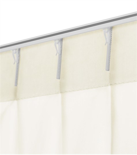 Beige Gordijn Enkele Plooi (Voile Colors Zand VVOCG03)