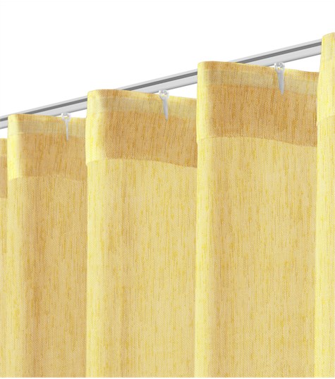 Geel Gordijn Wave Plooi (Core Oker VCORG27)