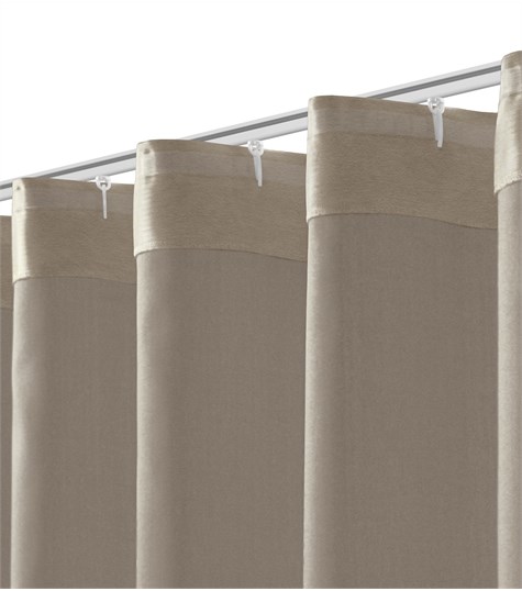 Beige Gordijn Wave Plooi (VEDG01 VEDG01)