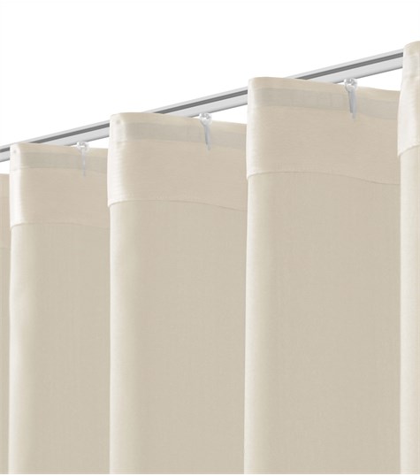Beige Gordijn Wave Plooi (VEDG04 VEDG04)