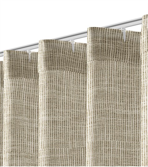 Beige Gordijn Wave Plooi (VLEAG02 VLEAG02)