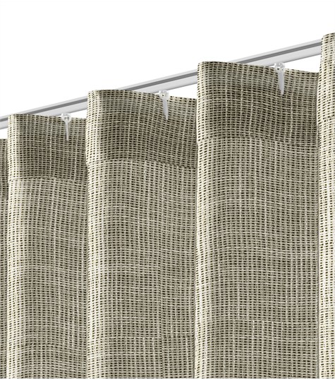 Beige Gordijn Wave Plooi (VLEAG05 VLEAG05)