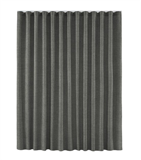 Blauw Gordijn 