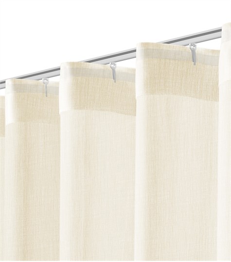 Beige Gordijn Wave Plooi (VNOAG06 VNOAG06)