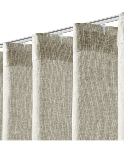 Beige Gordijn Wave Plooi (VNOVG09 VNOVG09)