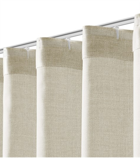Beige Gordijn Wave Plooi (VNOVG10 VNOVG10)