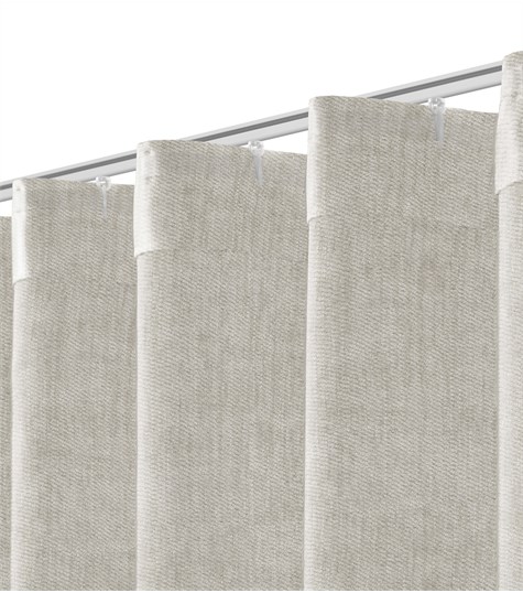 Beige Gordijn Wave Plooi (VRIVG02 VRIVG02)
