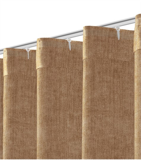 Beige Gordijn Wave Plooi (VRIVG09 VRIVG09)