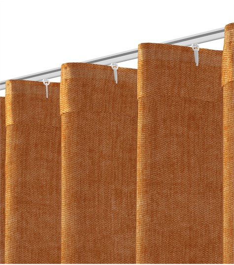 Rood Gordijn Wave Plooi (VRIVG11 VRIVG11)