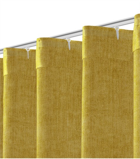 Geel Gordijn Wave Plooi (VRIVG28 VRIVG28)