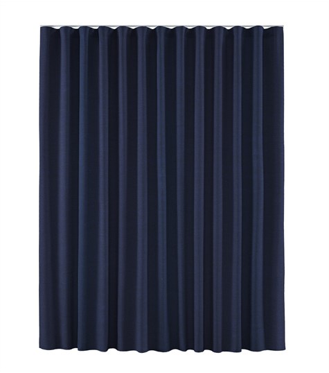 Blauw Gordijn 
