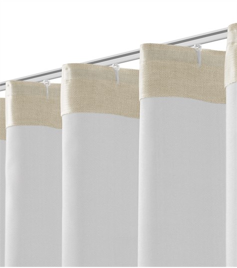 Beige Gordijn Wave Plooi (VZORG12 VZORG12)