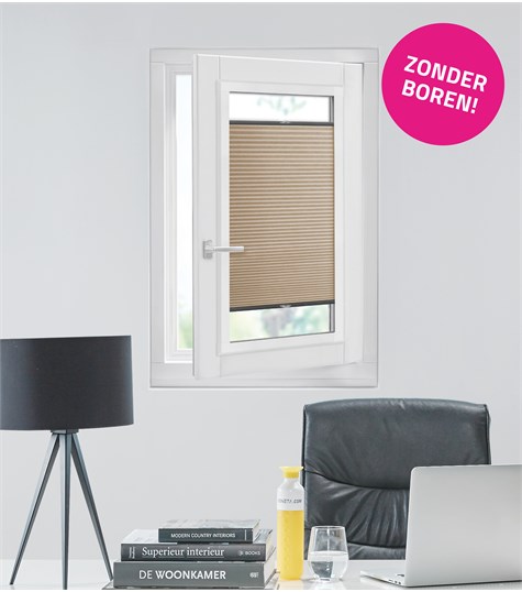 Beige Plisségordijn Op Maat (Nougat 7059 8375)