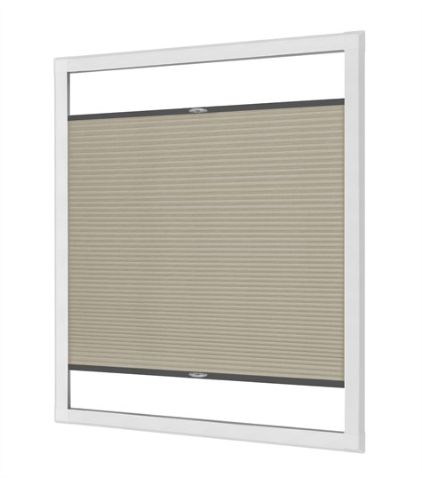 Plisségordijn (Warm grey 7071 8373)