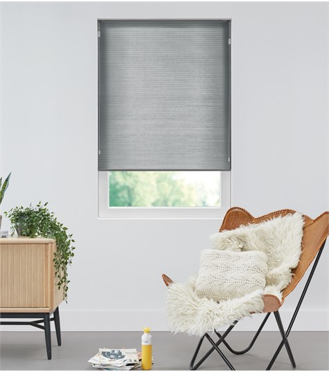 Blauw Plisségordijn Top Down Op Maat (Blue B5310 B5310)