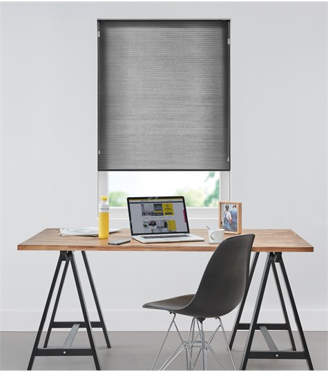 Zwart Plisségordijn Top Down Op Maat (Black B5314 B5314)
