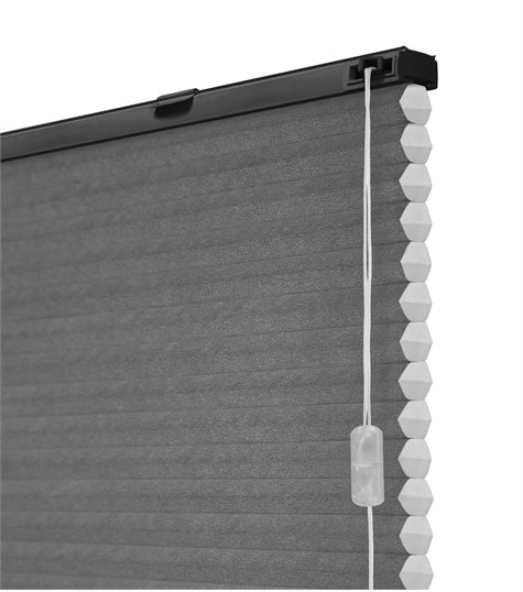 Plisségordijn Top Down (Black B5314 B5314)
