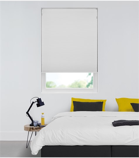 Wit Plisségordijn Top Down Op Maat (White B6301 B6301)