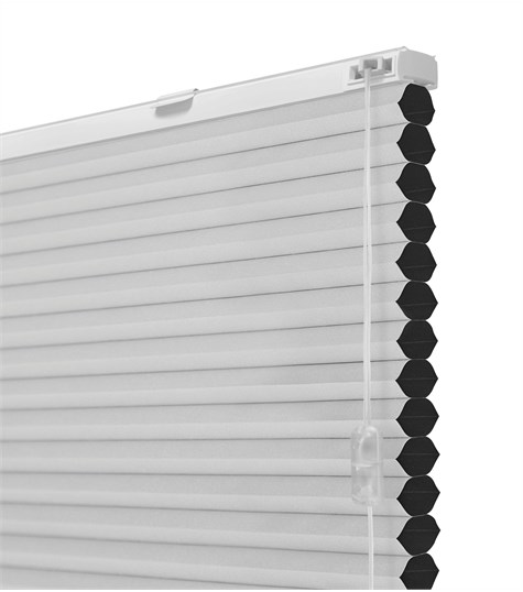 Plisségordijn Top Down (White B6301 B6301)
