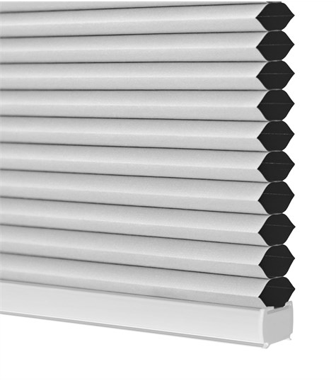 Wit Plisségordijn Top Down (White B6301 B6301)