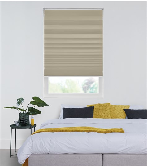Grijs Plisségordijn Top Down Op Maat (Stone Grey B6304 B6304)