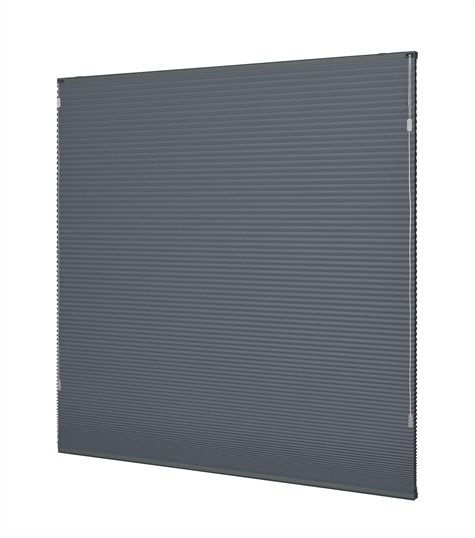 Blauw Plisségordijn Top Down