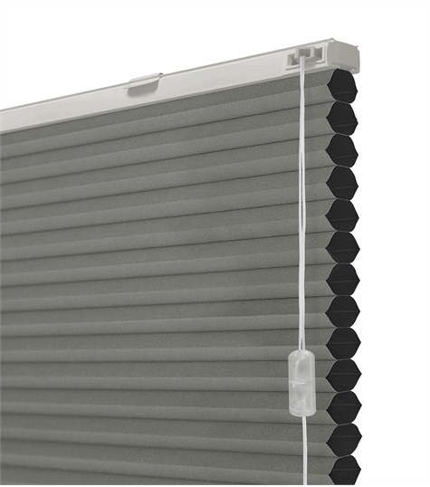 Plisségordijn Top Down (Dark Grey B6313 B6313)